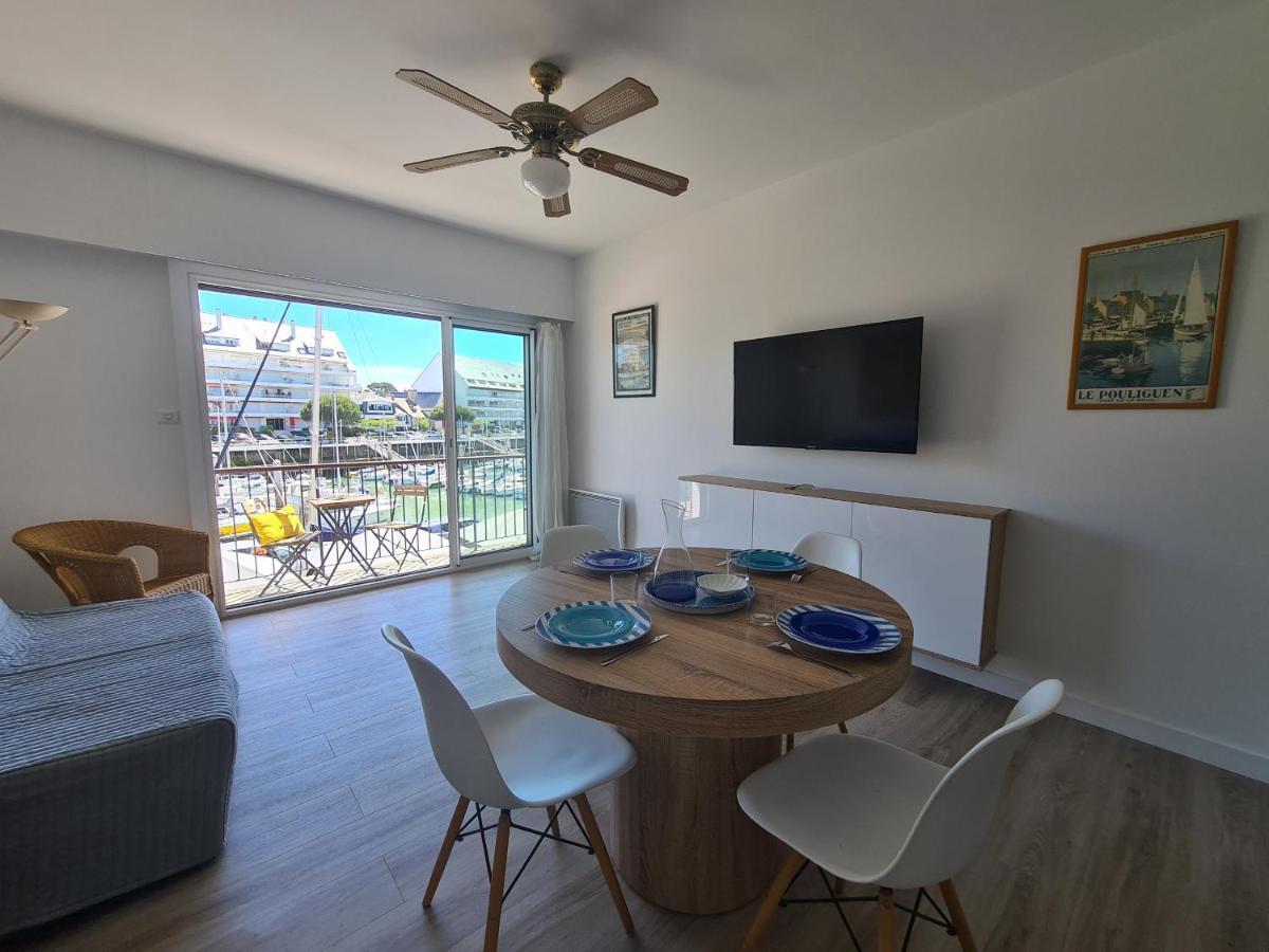 Detente Et Vue Sur Le Port Au Pouliguen Le Pouliguen Exterior foto
